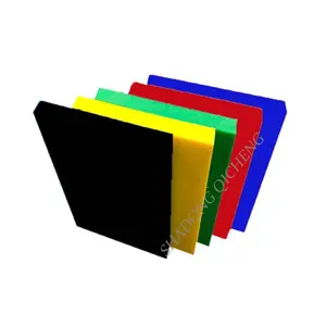 Çok renkli mühendislik sayfaları Uhmwpe/Hdpe/Pp plastik paneller