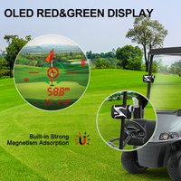 Télémètre laser Sndway 1000 yards avec écran OLED, fonction de verrouillage de drapeau, 905 nm, pour le golf, avec compensation de pente, accessoires de golf