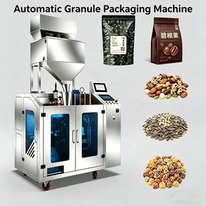 Machine <span class=keywords><strong>d</strong></span>'emballage entièrement automatique pour sachets de noix, bonbons, snacks, granulés <span class=keywords><strong>d</strong></span>'azote et <span class=keywords><strong>fruits</strong></span> secs avec pesage, remplissage et scellage - Product Image 3