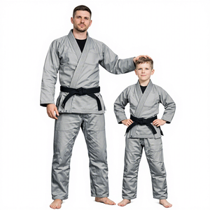 Conjunto de Uniforme de Karate Teal Personalizado 2026, Nuevo, para Hombres y Niños, Traje de Entrenamiento de Artes Marciales al por Mayor con Cinturón - Product Image 4
