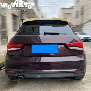 Accessori Auto Alettone Posteriore Spoiler da Tetto in Plastica ABS Effetto Fibra di Carbonio per <span class=keywords><strong>AUDI</strong></span> <span class=keywords><strong>A1</strong></span> 8X 4 Porte <span class=keywords><strong>Sportback</strong></span> 2012 - 2015 - Product Image 3