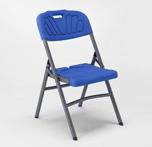 <b>Folding</b> Portable Outdoor Steel Tubes Lounge Camping Garden <b>Plastic</b> Office <b>Chair</b> <b>Plastic</b> Easy Carry <b>Chair</b> Foldable HDPE <b>Chair</b> - Product Image 5