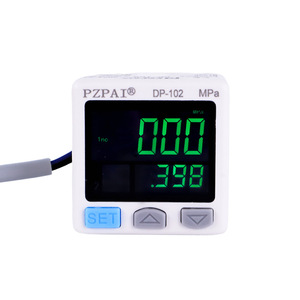 Interruptor de Presión Digital PZPAI DP-102, 10 Bares, Aire G1/4, Plástico, IP65 - Product Image 1