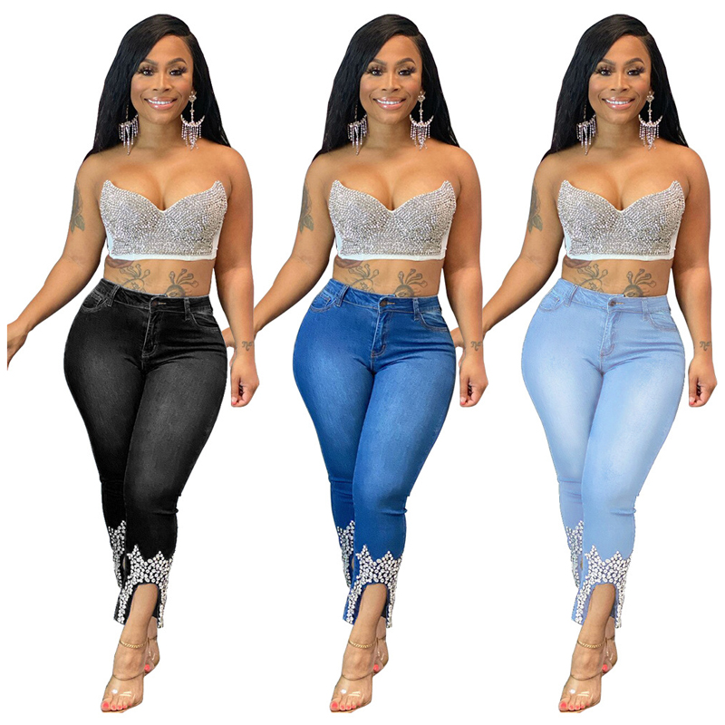 Encuentre el mejor fabricante de jeans con pedreria y jeans con pedreria  para el mercado de hablantes de spanish en alibaba.com