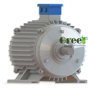 PMG 20RPM! 20KW 400KW סל""ד נמוך מחולל מגנט קבוע מחולל אנרגיה חינם לבית