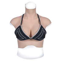 Plastron de poitrine en silicone réaliste 7L-D Cup personnalisé OEM/ODM pour travestis, transgenres, drag queens, cosplay et jeux de rôle