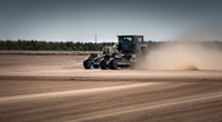 Runtu Agricultural Factory – Engrenage de roulement de moteur haute performance pour chargeur niveleur satellite remorquable par tracteur, longueur personnalisable