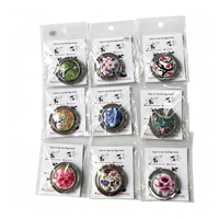 Kawaii mignon mode sac pendentif accessoires pliable sac à main crochet cintre porte-sac forme ronde sac cintre pour cintre de table