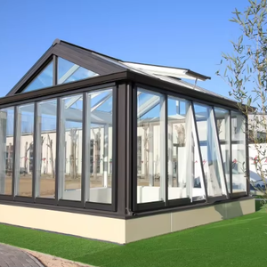 Суперветростойкая теплица из закаленного стекла современного дизайна для парника с высоким ветросопротивлением - Product Image 2