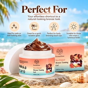 Crema Aceleradora de <span class=keywords><strong>Bronceado</strong></span> Gradual con DHA y Eritrulosa de Marca Privada, Gel Intensivo <span class=keywords><strong>para</strong></span> Solárium, Unisex, con Efecto Picante - Product Image 3