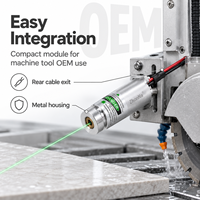 Module laser d'alignement de roues ZhonNa, boîtier métallique, diode filaire, positionnement industriel, pièces d'équipement laser pour machines-outils OEM