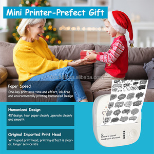 Tik Tok Mini Impresora Imprimante Mobile Sans Fil Qr <span class=keywords><strong>Code</strong></span> Poche Mini Imprimante d'Étiquettes et Rouleaux de Papier Thermique - Product Image 2