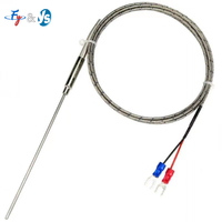 Sonde de type immersion rapide pour applications industrielles, capteur de haute température, thermocouple de type K à isolation minérale