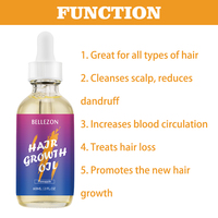 Soin des cheveux réparateur 60ml Private Label Elixirs pour le cuir chevelu Sérum d'huile de croissance des cheveux anti-chute