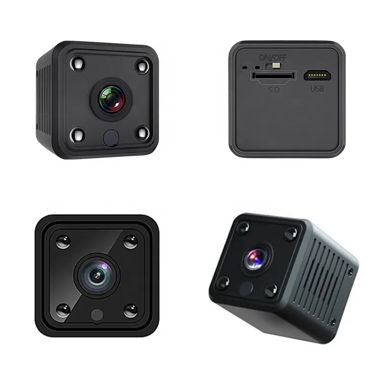 كاميرا صغيرة كاملة السلسلة Dv تعمل بالواي فاي للتأمين المنزلي والرؤية الليلية كاميرا لاسلكية صغيرة بدقة 1080p من كيو زد تي
