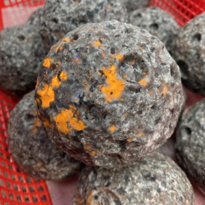 <span class=keywords><strong>Esfera</strong></span> Lunar de Yooperlita Natural Sin Pulir de 7 cm, Tallada, Mineral Fluorescente UV, Decoración Artesanal Celestial Exquisita, Cristal - Product Image 2