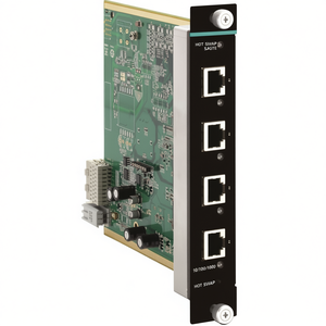 Commutateur Ethernet modulaire Moxa IM-G7000A-4GTX 4 ports Gigabit Hot Swap industriel - Product Image 2