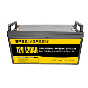 Batería Solar de Ciclo Profundo Recargable de Larga Duración de <span class=keywords><strong>12V</strong></span> <span class=keywords><strong>120ah</strong></span> para Sistema de Paneles Solares - Product Image 2