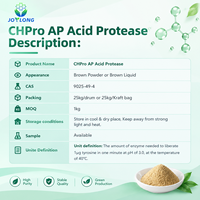 Réduire le rapport de conversion des aliments : Poudre d'enzyme protéase acide CHPro AP haute activité pour la nutrition avicole