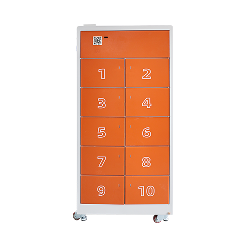 Linqu Smart Electric Bike Battery Swapping Cabinet | 10-Slot App Managed Rust Resistant Swap Station with 180-264V Power