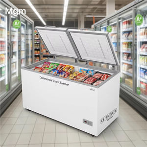 Congélateur horizontal, équipement de réfrigération, congélateur à coffre à ouverture supérieure, réfrigérateur horizontal commercial profond - Product Image 1