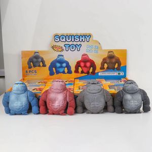 Jincan Chất lượng cao TPR cát Squishy căng thẳng cứu trợ giải nén bóp đồ chơi đười ươi căng GORILLA cho trẻ em và người lớn - Product Image 6