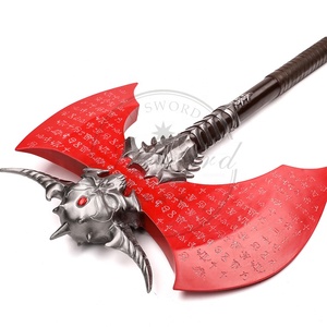 Accessoire de cosplay Doom Eternal, hache argentée en fibre de verre Marauder - Product Image 3