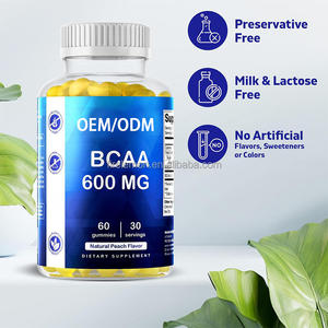 OEM ODM המחיר הטוב ביותר סוכריות גומי <span class=keywords><strong>BCAA</strong></span> להגברת הסיבולת ותחזוקת השרירים תוסף <span class=keywords><strong>BCAA</strong></span> לגברים ונשים - Product Image 4