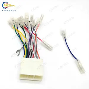 14 Pin connector bullet terminal complete power wiring for Subarus video Car Harness other auto electronics