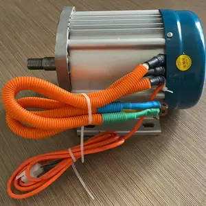 带螺纹的三轮车全地形车UTV差速器电机可安装链条链轮48v 60v 3000w 4800RPM