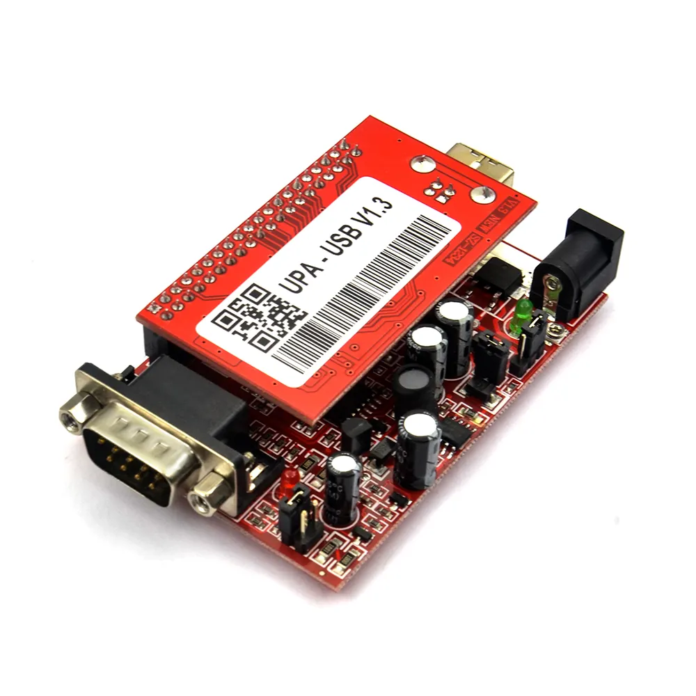 UPA USB 1.3 Merah PCB ECU Chip Tuning Alat UPA USB Programmer dengan TMS dan NEC Adaptor