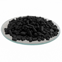 Charbon actif extrudé en colonne à base de charbon de bois pour la purification de l'air, granulométrie 4mm 7mm
