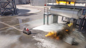 Robot de lutte contre les incendies industriel Sevnce Robotics, antidéflagrant, avec canon à mousse et à eau pour environnements dangereux - Product Image 5