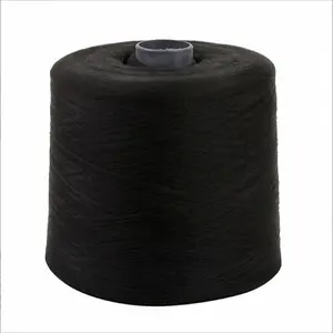 Manufacture Price High Color Fastness 40s Polyester Dope Dye Color Yarn For Warp Knitting For Weaving