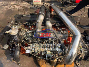 เครื่องยนต์มือสอง ISUZU รุ่น 6HE1T 6HE1 เครื่องยนต์ดีเซลพร้อมชุดเกียร์ - Product Image 5