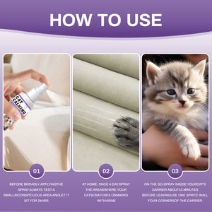 Spray de confort pour animaux de compagnie avec phéromone de lavande pour chiens et chats - <span class=keywords><strong>Anti</strong></span>-anxiété et soulagement du stress (sans médicaments) - Product Image 4