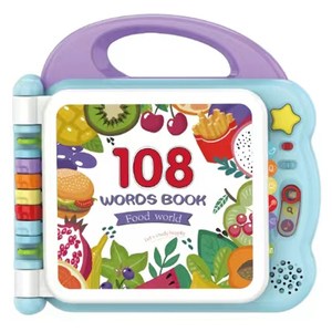 Tocco e <span class=keywords><strong>leggere</strong></span> libri di parole sul mondo animale TOMMABO Unisex punto elettronico inglese per <span class=keywords><strong>imparare</strong></span> i suoni in inglese - Product Image 4