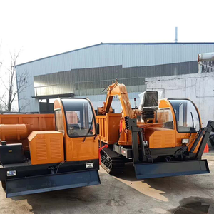Minivolquete diésel de 1 a 5 toneladas, triciclo de carga, camión volquete de ingeniería - Product Image 4