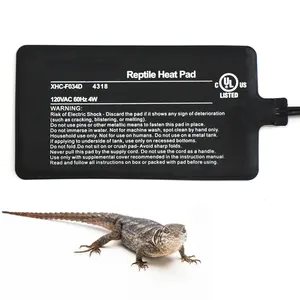 Hoge Kwaliteit Reptile Verwarming Pad Elektrische Indoor Water Tank Terrarium Verwarming Pad Waterdicht Voor Schildpadden, Hagedissen, Kikkers