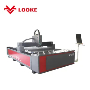 1500W 2000W 3000W Laser Cutter CNC Metal Sheet Plate Fiber Laser Cutting Machine For Stainless Steel Plate