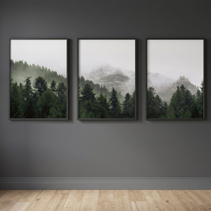 Pine Wood Scandinavian Wall Gallery <b>Frame</b> Set 3-Piece Eco-friendly Handmade Durable | Aqudus Saleem - Product Image 3
