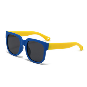 Lunettes de soleil tendance pour enfants, protection UV400, monture en TPEE légère, unisexe, protection solaire extérieure, type 3, monture intégrale - Product Image 3