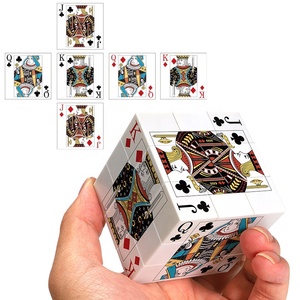 <span class=keywords><strong>Cube</strong></span> Rubik personnalisé avec logo Beckon, en plastique ABS, article promotionnel avec impression UV pour les salons professionnels - Product Image 1