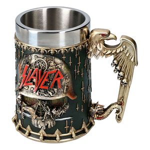 Custom Handmade Halloween Skeleton Gift <b>Cup</b> MBA03 <b>Large</b> Capacity Wine Glass Stainless Steel Liner Grim Reaper Medieval Design - Product Image 1