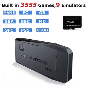 เครื่องเล่นเกมพกพา Manufacturer Fine Craft M8 4K HD พร้อมคอนโทรลเลอร์ไร้สาย 2.4G ในตัวมีเกม 20000 เกม - Product Image 4