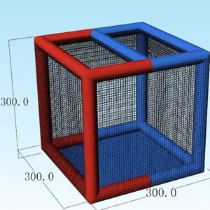 Cancha de Fútbol con Obstáculos Inflables Rápidos para Drones, Valla de Entrenamiento Educativo para Exteriores - Product Image 4