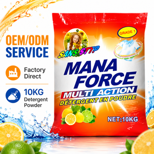 Detergente en Polvo para Lavandería, Bolsa <span class=keywords><strong>Grande</strong></span> de 10 kg, Volumen Completo, Venta al por Mayor - Product Image 1