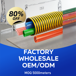 Tuyau d'aspiration en PVC sur mesure de 8 pouces et 10 pouces, flexible, résistant à l'usure, anti-âge, tuyau d'égout industriel, écologique - Product Image 5