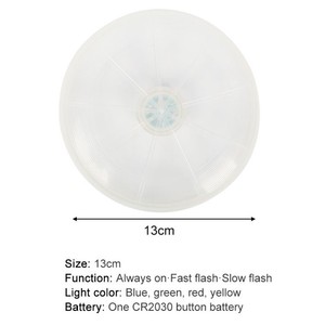 Disco Volante LED Illuminato Personalizzabile con Logo, Mini e Leggero - Product Image 3