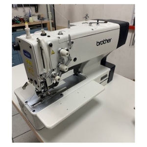 Máquina de coser industrial de cama plana con accionamiento directo por computadora HE-800C para ojales - Product Image 2